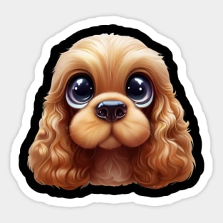 Sweetheart Cocker Spaniel Sticker